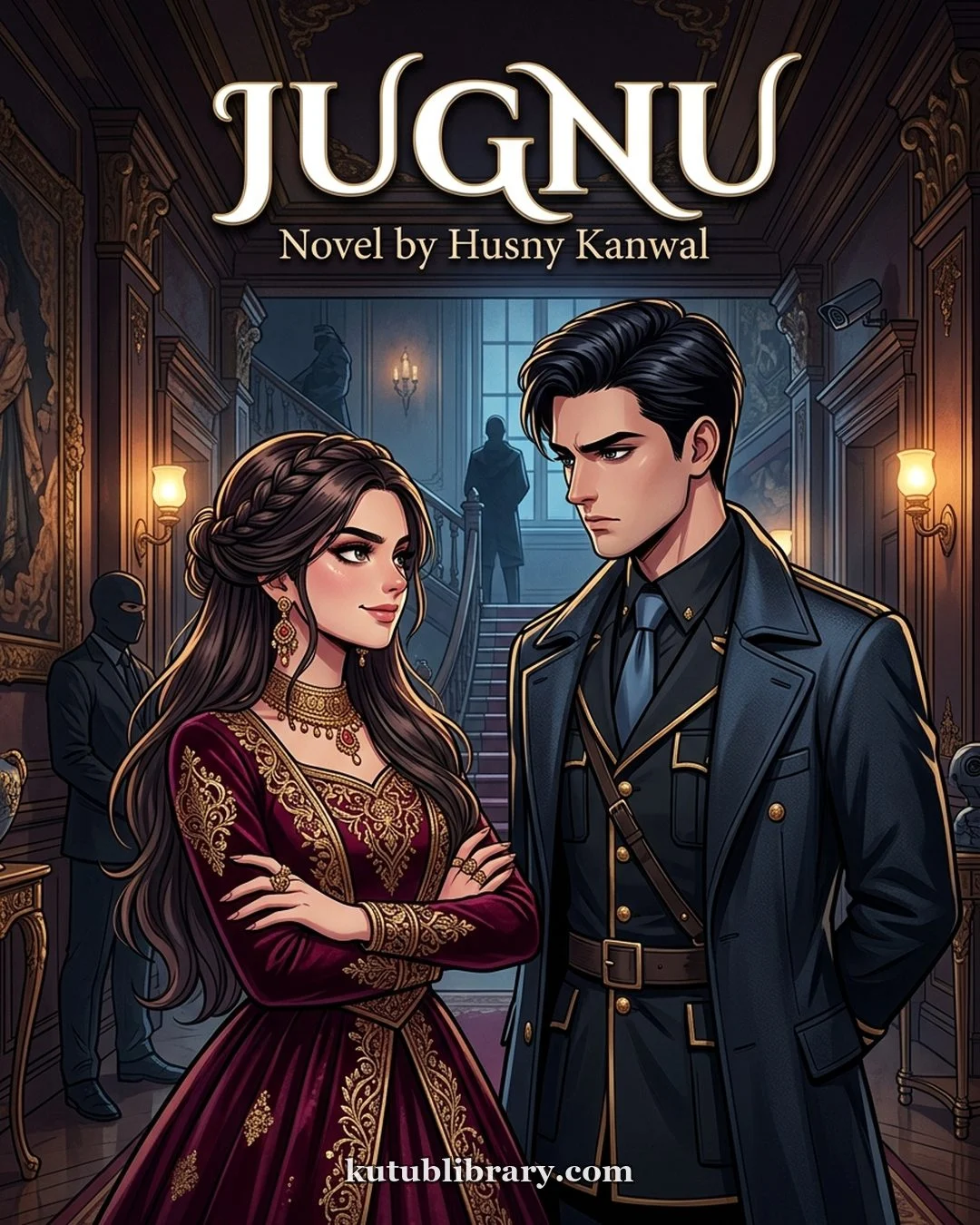 Jugnu Urdu novel by Husny Kanwal cover